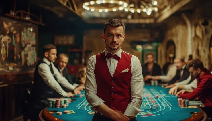 Pengguna sedang menggunakan layanan live chat dukungan pelanggan sports dan casino digital di Indonesia